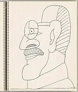 Self-Portrait in Profile