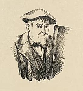Self-Portrait by Paul Cezanne