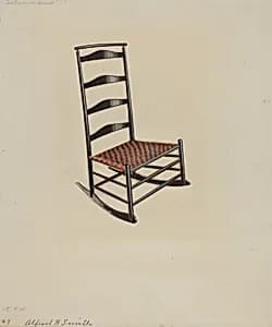 Shaker Rocking Chair by Alfred H. Smith