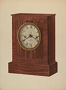 Shelf Clock by Harry Eisman