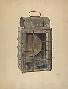 Ship's Lantern by Arthur Ringold