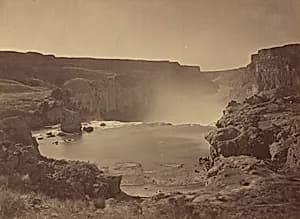 Shoshone Falls, Snake River, Idaho by Timothy H. O'Sullivan