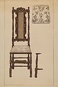 Side Chair by American 20th Century