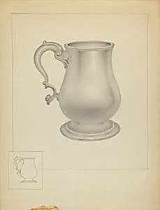 Silver Mug by Isidore Steinberg
