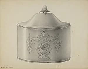 Silver Tea Caddy by Nicholas Zupa