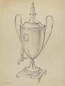 Silver Urn by Hester Duany