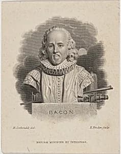 Sir Francis Bacon by Edward Finden after Henry Corbould