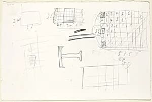 Sketch for "The Sharing of Nameless" [verso]