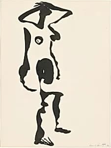 Standing Female Nude