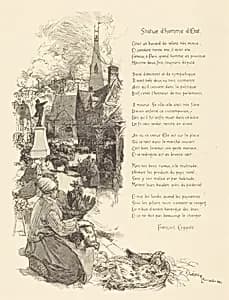 Statue d'homme d'etat by Auguste Lepère