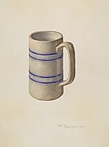 Stone Mug by Carl Buergerniss