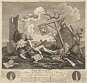 Tailpiece, or The Bathos by William Hogarth