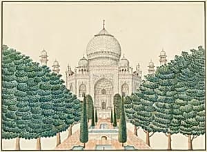 Portrait of Indian 19th Century (Agra)