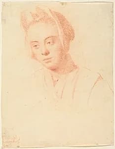 The Artist's Wife Esther by Balthasar Denner