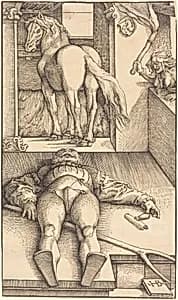 The Bewitched Groom by Hans Baldung Grien