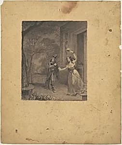 The Bride of Lammermoor by James Goodwyn Clonney