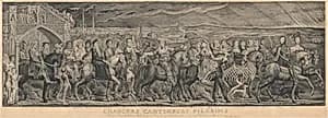 The Canterbury Pilgrims by William Blake