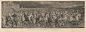 The Canterbury Pilgrims by William Blake