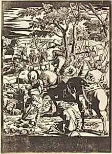 The Crucifixion [right plate]
