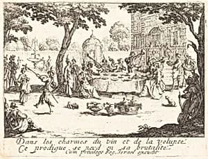 The Dissipation by Jacques Callot