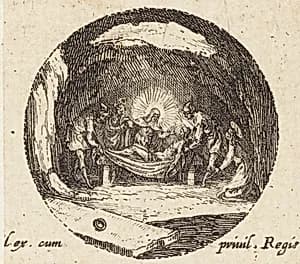 The Entombment by Jacques Callot