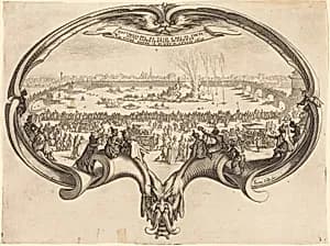 The Fan by Jacques Callot