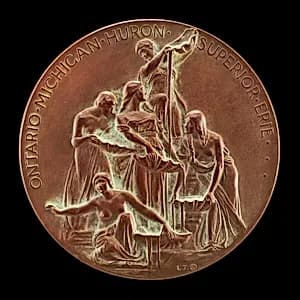 Portrait of Lorado Taft (designer), Medallic Art Company (manufacturer)