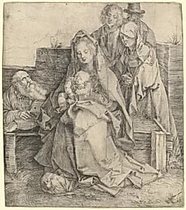 The Holy Family by Albrecht Dürer