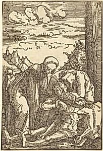 The Lamentation of Christ by Albrecht Altdorfer