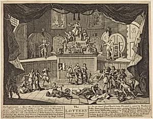 The Lottery by William Hogarth