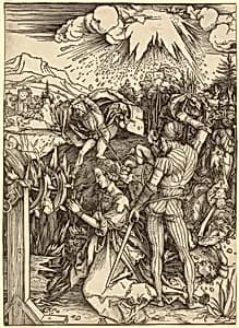 The Martyrdom of Saint Catherine by Albrecht Dürer