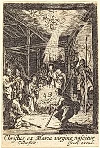 The Nativity by Jacques Callot