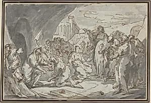 The Raising of Lazarus by Jean-Baptiste Van Loo