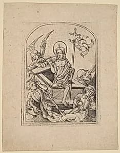 The Resurrection by Master of the Boccaccio Illustrations