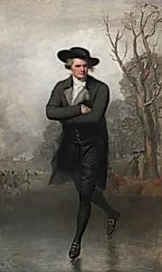 The Skater (Portrait of William Grant) by Gilbert Stuart