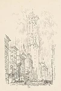 The Times Building by Joseph Pennell
