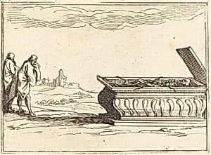 The Tomb by Jacques Callot