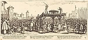 The Wheel by Jacques Callot