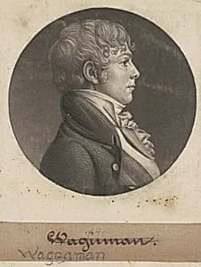 Thomas Ennalls Waggaman by Charles B. J. Févret de Saint-Mémin