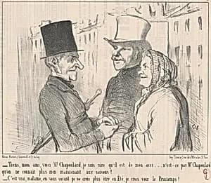 Tiens, mon ami, voici M. Chapoulard ... by Honoré Daumier