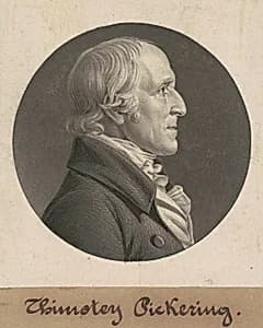 Timothy Pickering by Charles B. J. Févret de Saint-Mémin