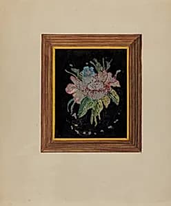 Tin Foil Flower (Painting) by Florence Stevenson