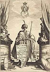 Title Page for "Il Solimano" by Jacques Callot