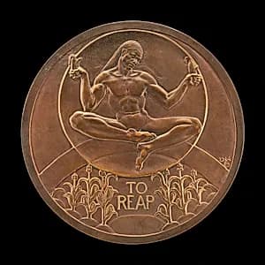 Portrait of Donal Hord (designer), Medallic Art Company (manufacturer)