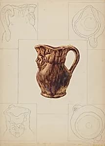 Toby Pottery Jug