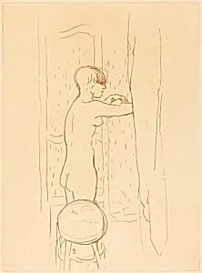 Toilette by Pierre Bonnard