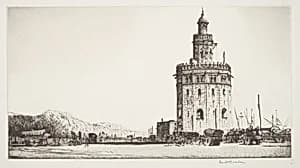 Torre del Ora, Seville by Louis Conrad Rosenberg
