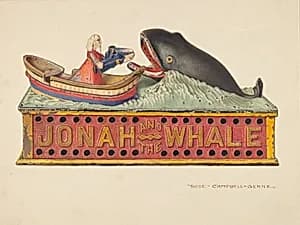 Toy Bank: "Jonah and the Whale" by Rose Campbell-Gerke