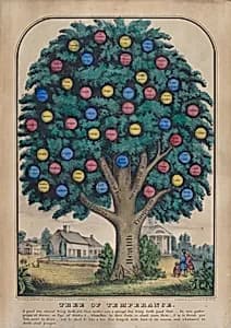Tree of Temperance by American 19th Century