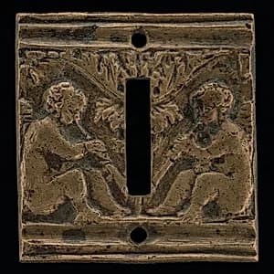 Two Cupids with Flutes by Italian 16th Century